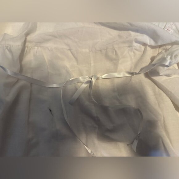 Vintage Coquette White & Pink Nightgown – Size Medium - Picture 5 of 8